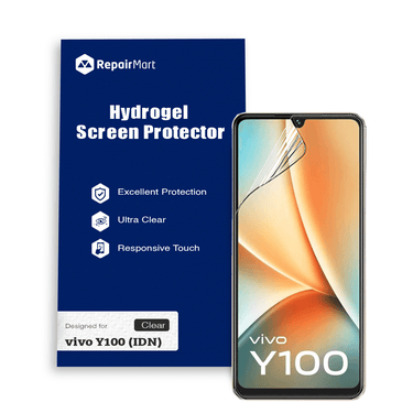 Vivo Y100 (IDN) Compatible Premium Hydrogel Screen Protector With Full Coverage Ultra HD